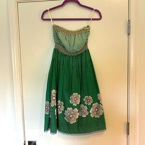 Maeve Strapless Dress with Pockets from Anthro!